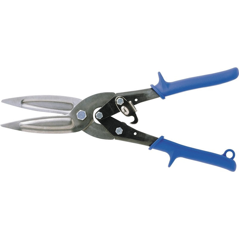 Irwin 21304ZR Utility Snip, 11-3/4 in OAL, 3-1/8 in L Cut, Compound Cut, Steel Blade, Double-Dipped Handle