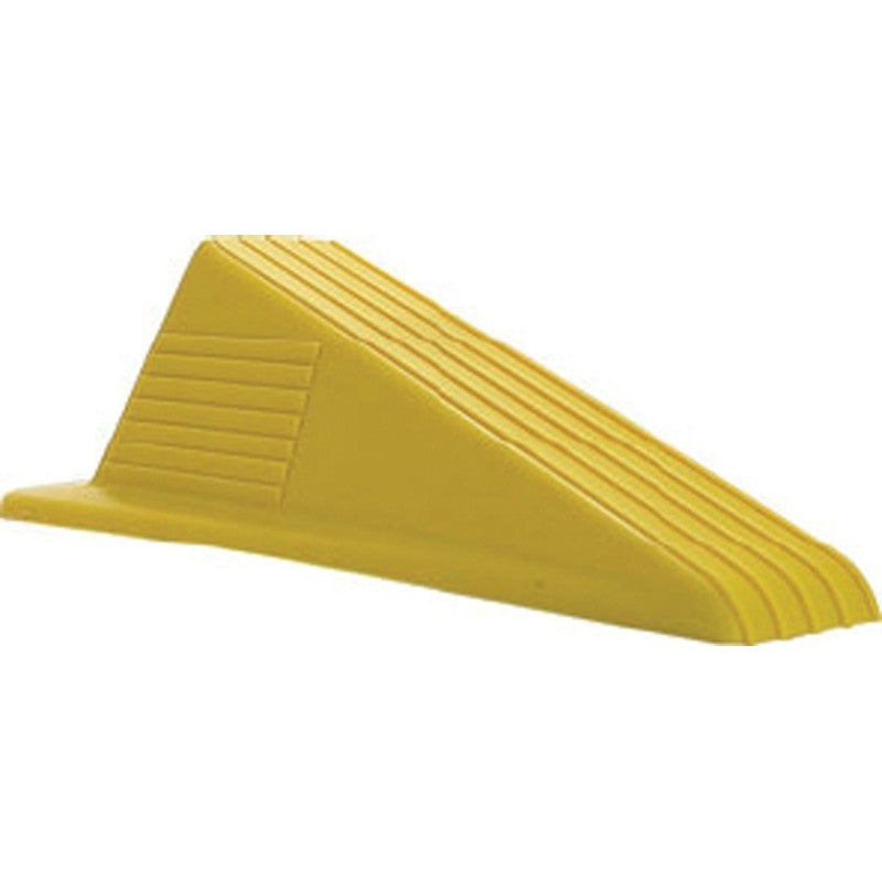 Shepherd Hardware 3763 Wedge Door Stop, Yellow, Rubber