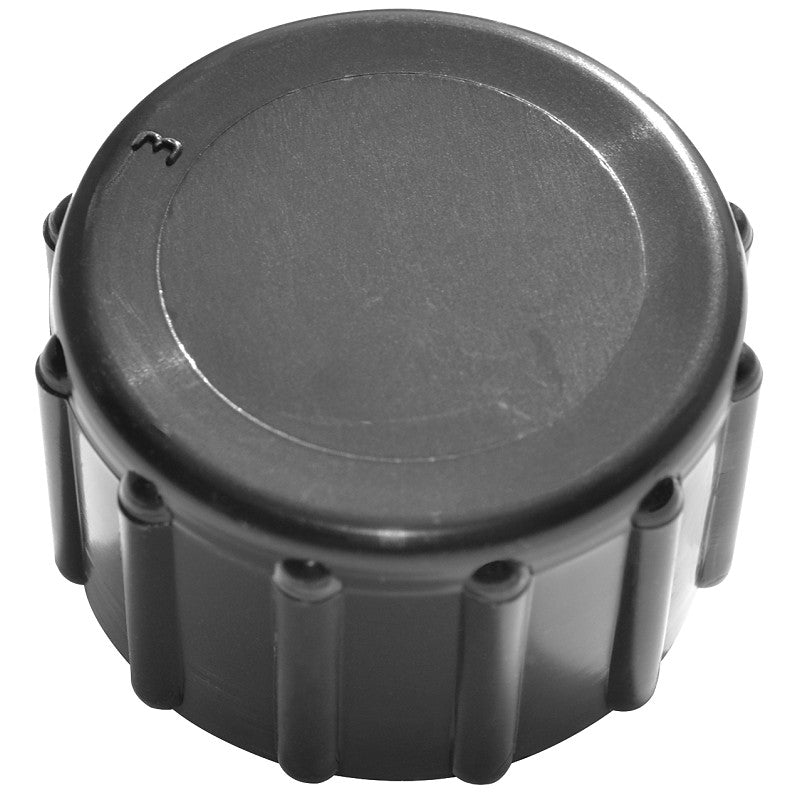 Green Leaf N3400P Cap, 3/4 in, FGHT x Closed End, Polypropylene, Black