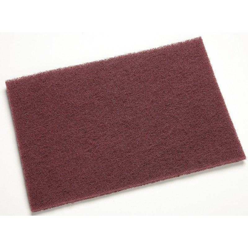 Scotch-Brite 7447 Hand Pad, 9 in L, 6 in W, Very Fine, Aluminum Oxide Abrasive (Pack of 20)