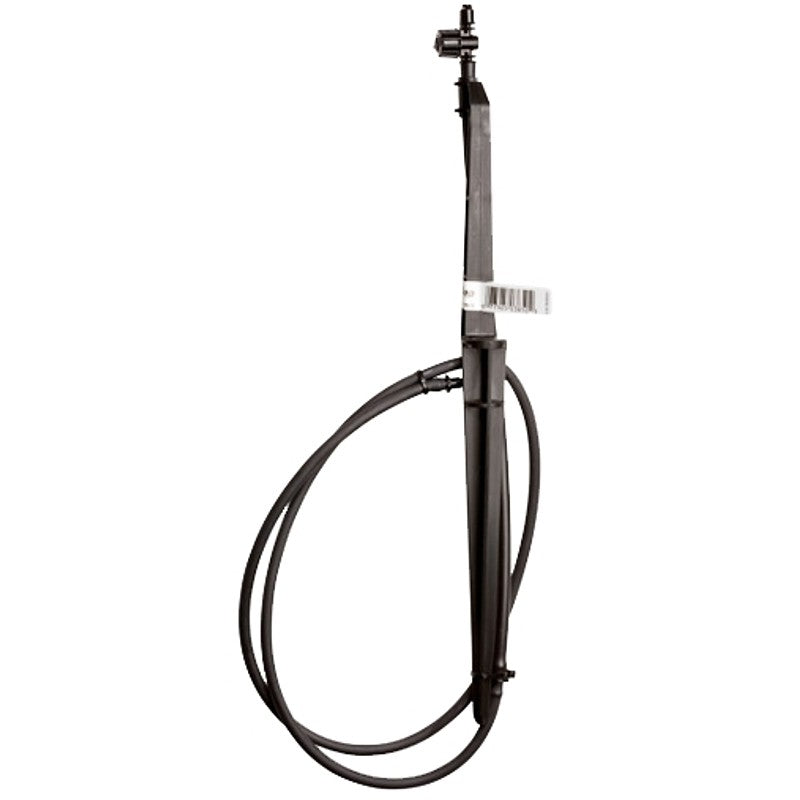 Rain Bird MSSTKTQ1SX Series Fan Micro Spray with Tall Staked Riser, 0 to 31 gph, 30 psi Operating, Part-Circle, Black