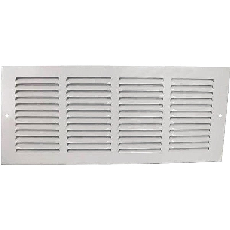 ProSource 1RA1406 Air Return Grille, 15-3/4 in L, 7-3/4 in W, Rectangle, Steel, White, Powder Coated