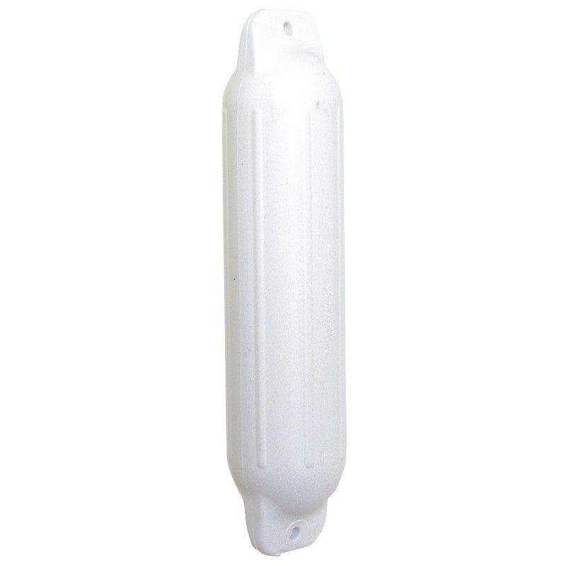US Hardware M-018B Boat Fender, Marine Vinyl, White