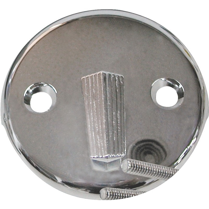 ProSource 24354 Bathtub Face Plate, Silver, Chrome, For: Bath Tub