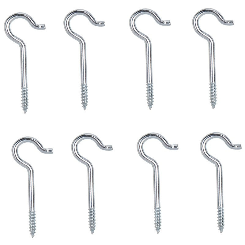 ProSource LR-316-PS Ceiling Hook, 10 lb Working Load, Steel, Silver, Zinc