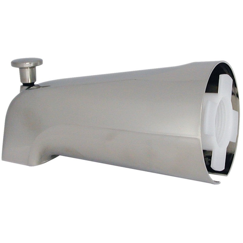 Danco 89249 Tub Spout with Diverter, Metal, Brushed Nickel