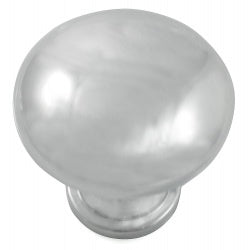 Laurey Richmond Series 55526 Cabinet Knob, 0.98 in Projection, Zinc, Polished Chrome