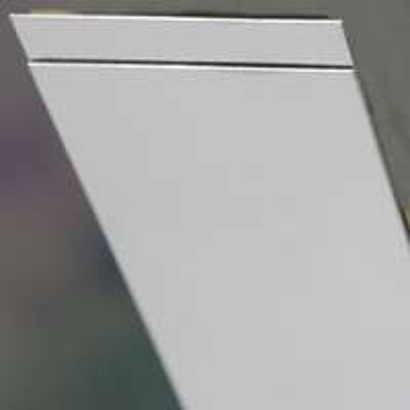 K & S 254 Decorative Metal Sheet, 34 ga Thick Material, 4 in W, 10 in L, Tin, Bright (Pack of 6)