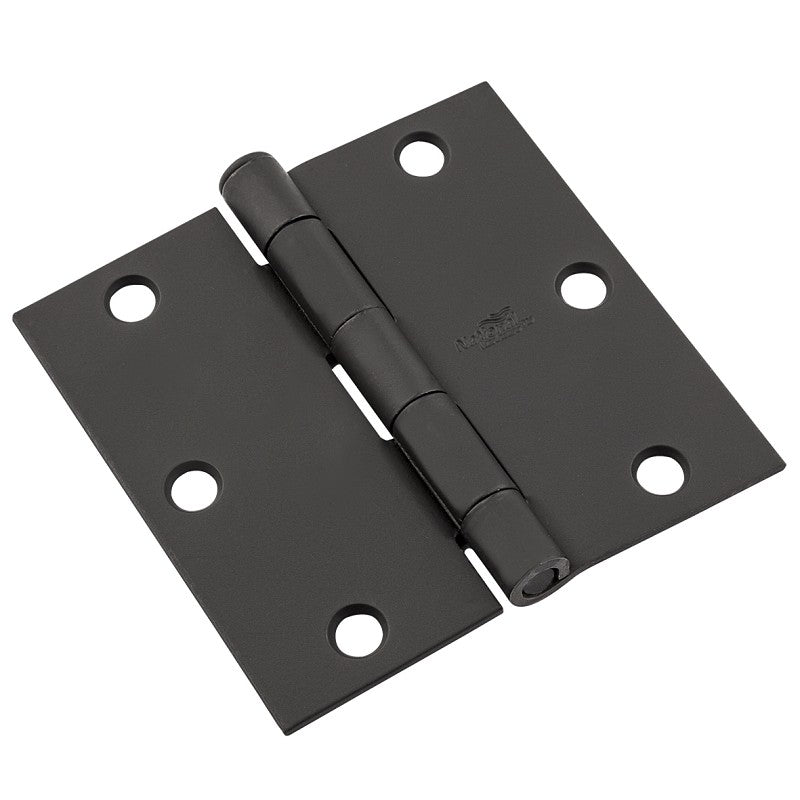 National Hardware SPB512 Series N830-425 Door Hinge, Steel, Removable Pin, Mortise Mounting, 50 lb
