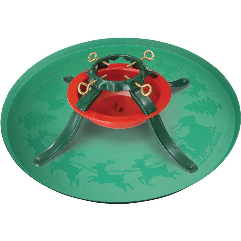 Jack-Post HandiThings XTRA Tree Stand Tray, 28-1/2 in W, Green (Pack of 12)