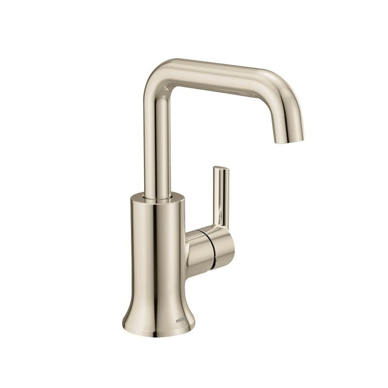Moen Zyla Series 84140 Bathroom Faucet, 1.2 gpm, 1-Handle, Metal/Plastic/Stainless Steel, Chrome