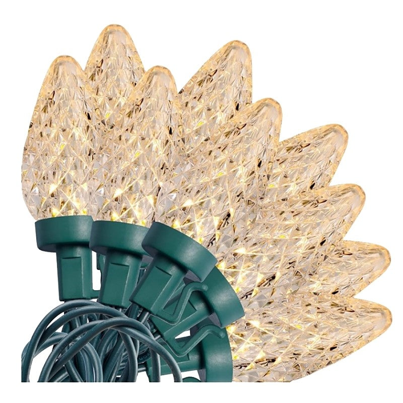 J Hofert 0958-32 LED String Light, C9, Warm White, 7.7 in Spacing