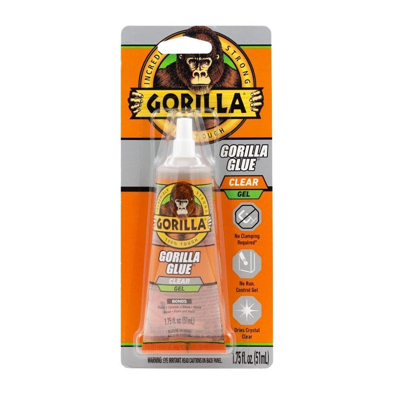 Gorilla 113455 All-Purpose Glue, Clear, 1.75 oz Tube