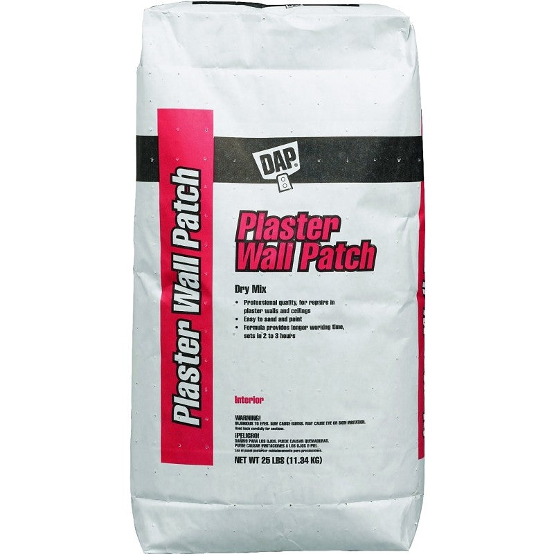 DAP 10304 Plaster Wall Patch, Powder, White, 25 lb Bag