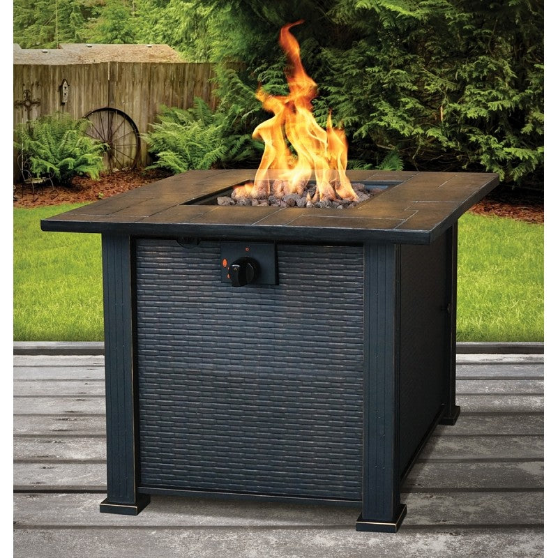 Seasonal Trends 50169 Table Patio Fire Essential, 30 in OAW, 30 in OAD, 24.21 in OAH, Impulse Ignition