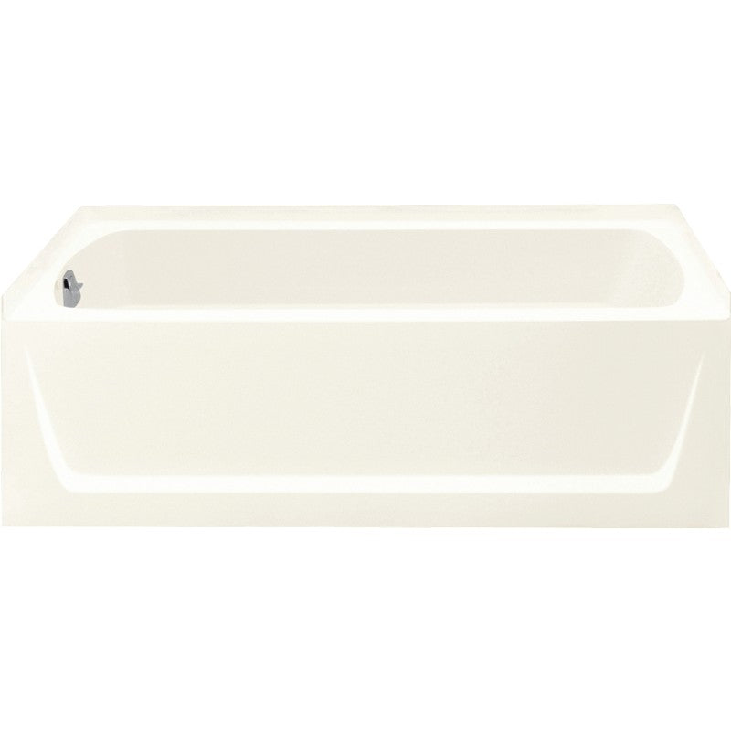 Sterling Ensemble 71171110-0 Bathtub, 44 gal Capacity, 60 in L, 30 in W, 18 in H, Alcove Installation, Vikrell, White