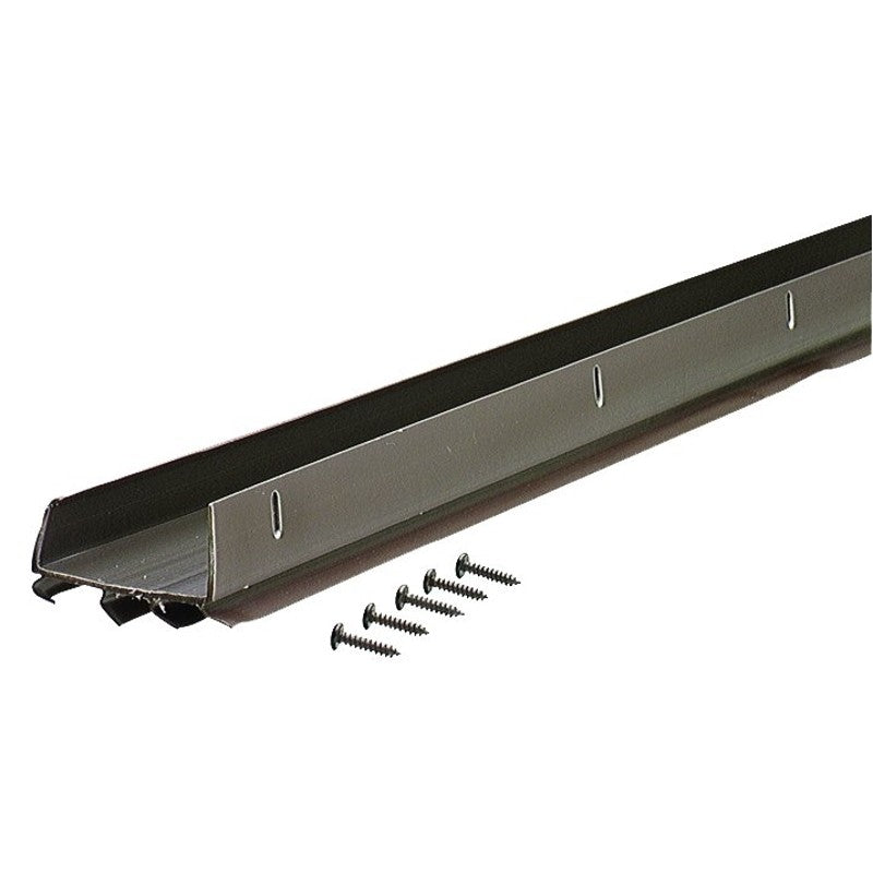 M-D 05991 Door Bottom, Brown, 36 in L, 1-3/4 in W, 1-1/2 in H, Vinyl