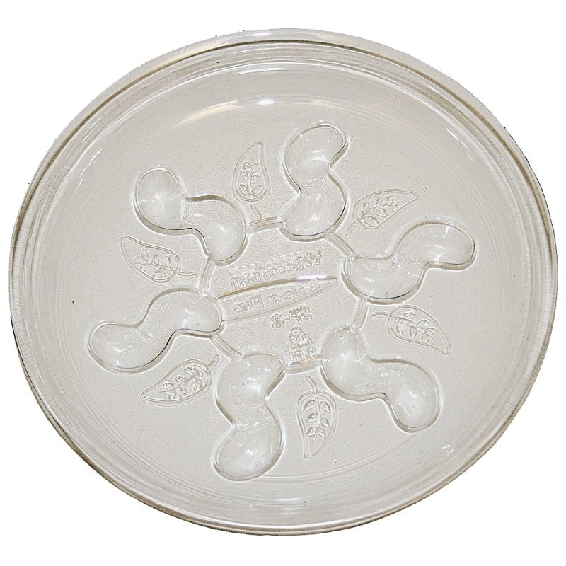 Gardener's Blue Ribbon Saucer Plus SP6VUS Planter Saucer, 6 in Dia, Plastic, Clear (Pack of 24)