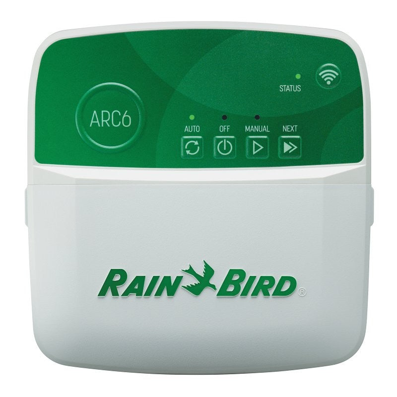 Rain Bird ARC Series ARC6 International Smart Irrigation Controller, 6-Station, 3-Program, 12 Start Times per Program