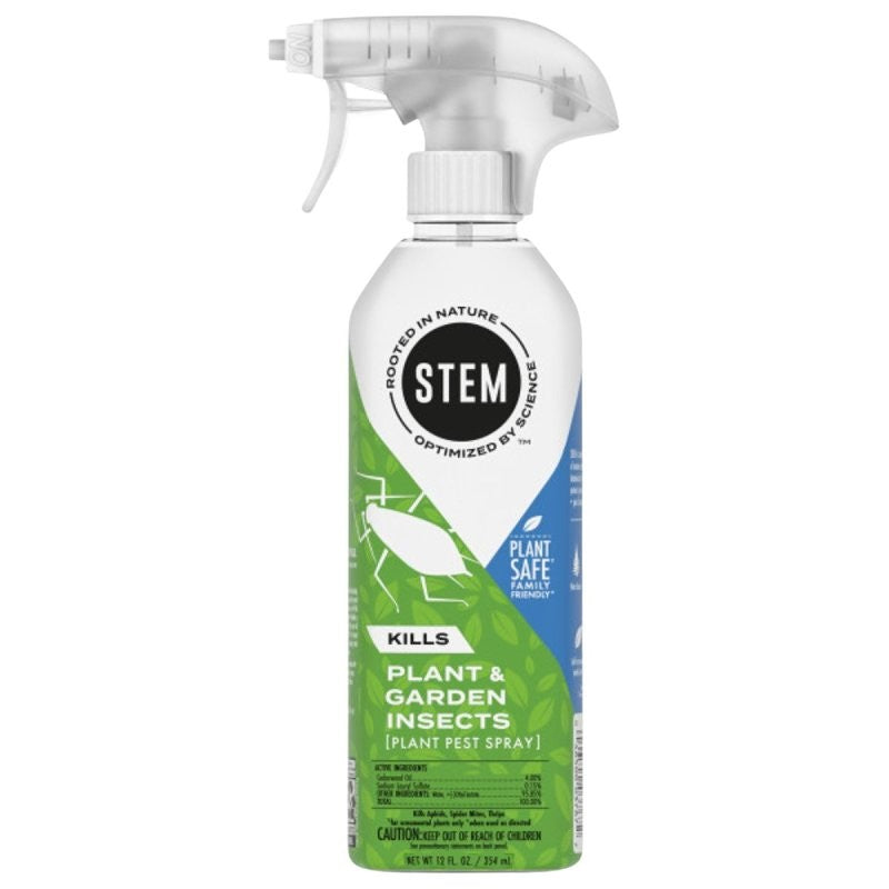 Stem 3767 Plant and Garden Insecticide, Liquid, Spray Application, Indoor, Outdoor, 12 oz Bottle