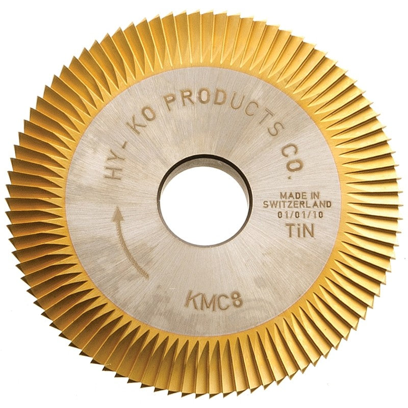 Hy-Ko Promatic Series KMC8 Key Machine Cutter Blade, HSS, For: Taylor KD1, KD5, KD8, KD9 Key Machines
