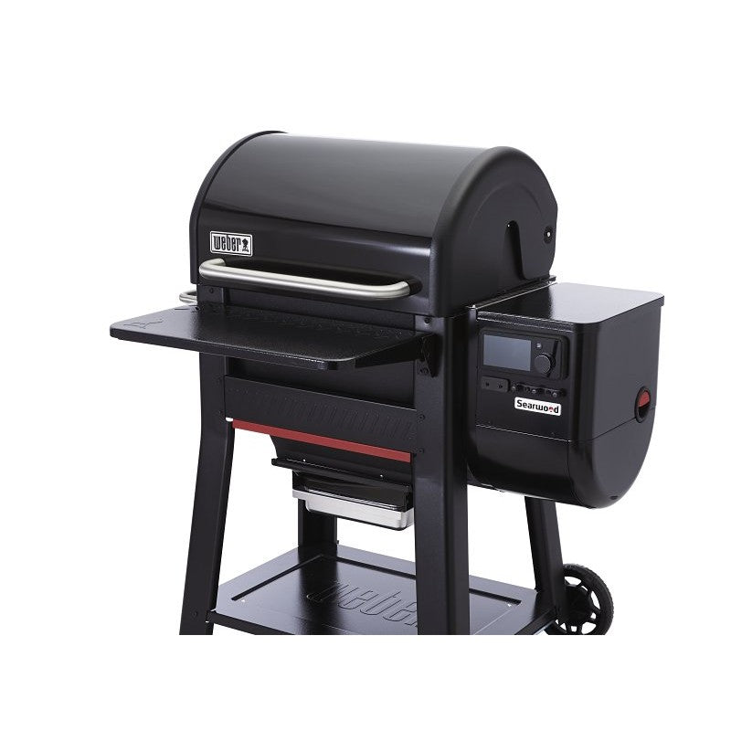 Weber 3400108 Folding Front Table, Steel, For: Sear Wood 600 Pellet Grill