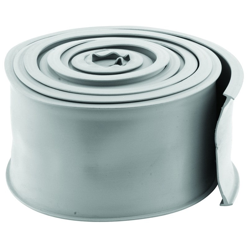 Prime-Line CCGD12127 Garage Door Weatherstrip, 2-7/8 in W, 5/64 in Thick, 9 ft L, Vinyl, Gray