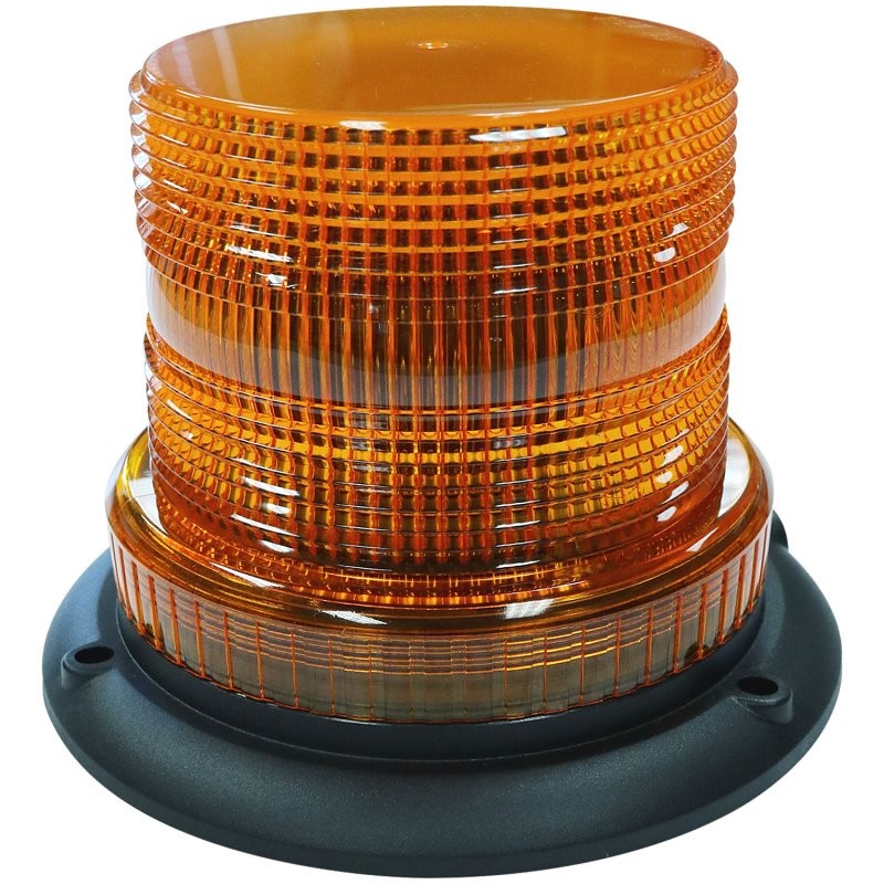 PM V764MA Micro Strobe Light, 12 V, LED Lamp, Amber Lens, 65 fpm Flash Rate