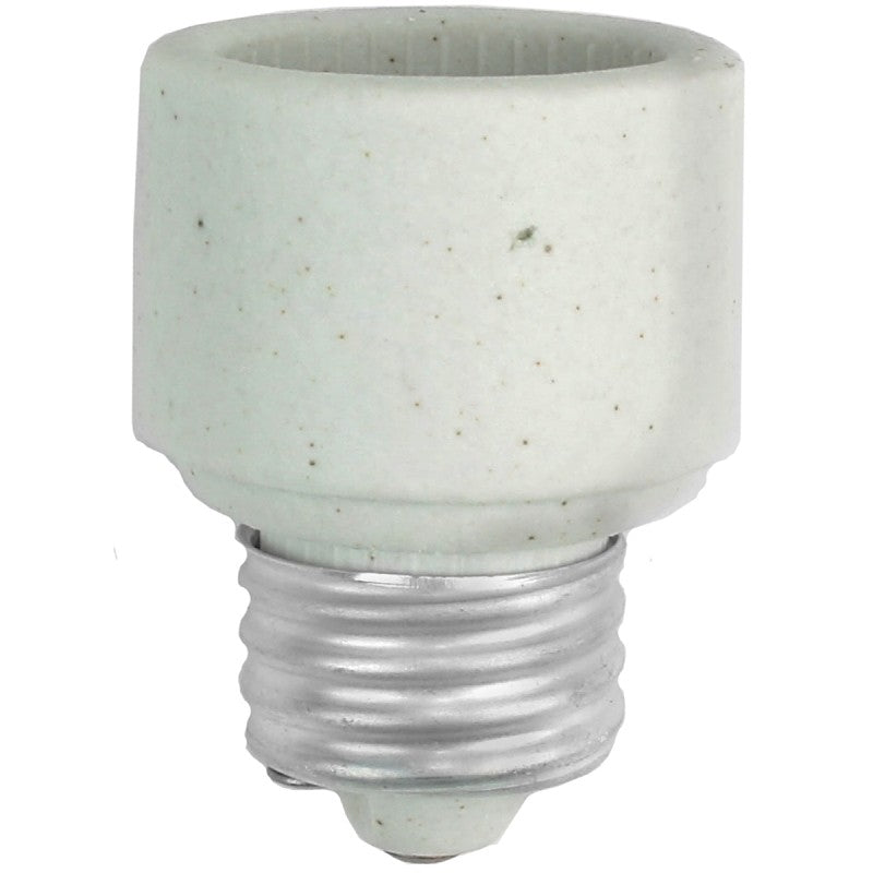 Jandorf 60422 Socket Extender, 660 W, Porcelain, Ivory, Matte