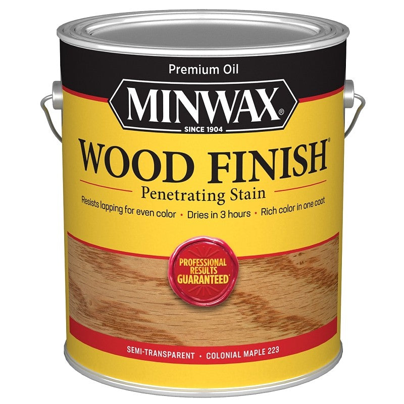 Minwax Wood Finish 710750000 Wood Stain, Colonial Maple, Liquid, 1 gal, Can (Pack of 2)