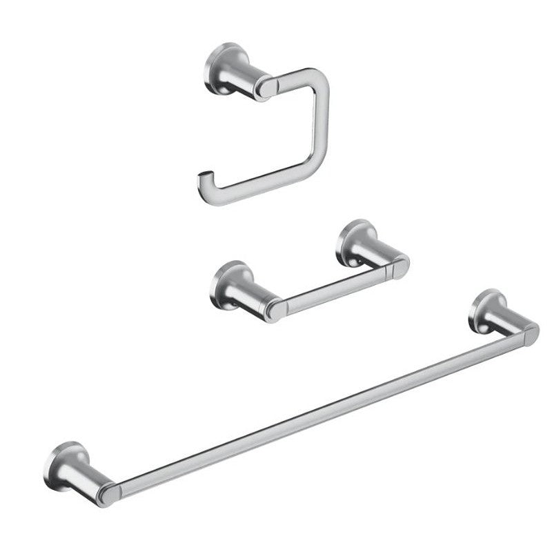 Moen Zyla Series Y1633CH Bathroom Hardware Set, Zinc, Chrome, 3-Piece