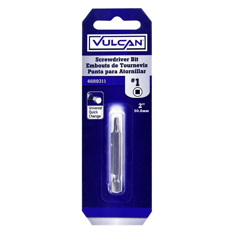 Vulcan 305891OR Screwdriver Bit, S2 Chrome Molybdenum Steel