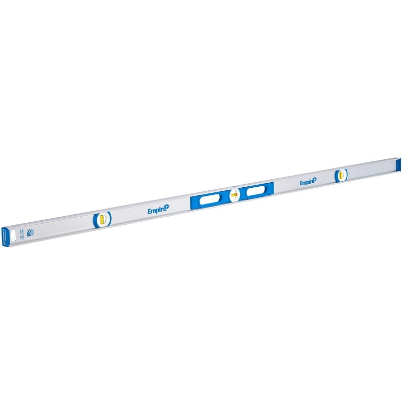 Empire 500 Series 500.72 I-Beam Level, 72 in L, 3-Vial, Aluminum, Blue