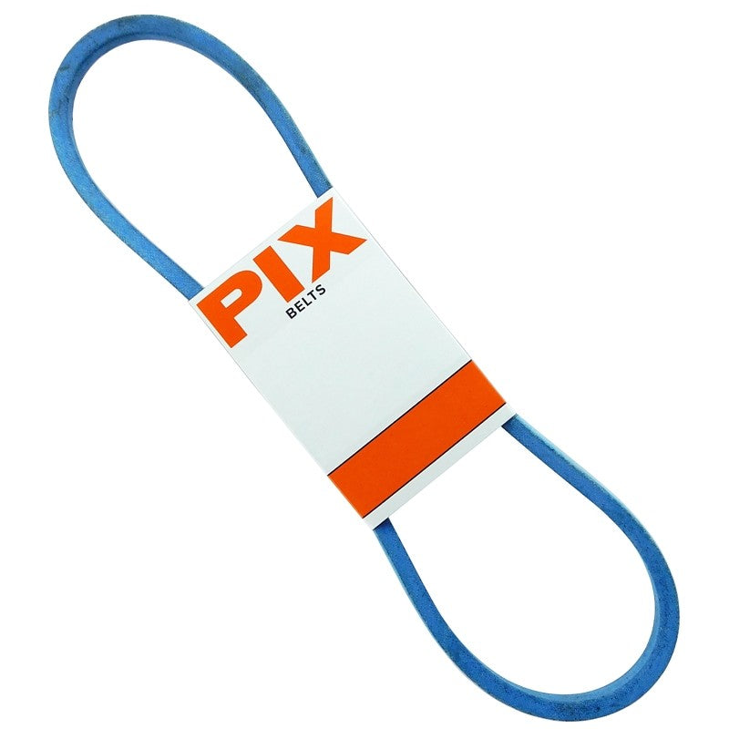 PIX A74K Fractional Horsepower V-Belt, 76 in Outside Circumference, 1/2 in W, 9/32 in Thick, Blue