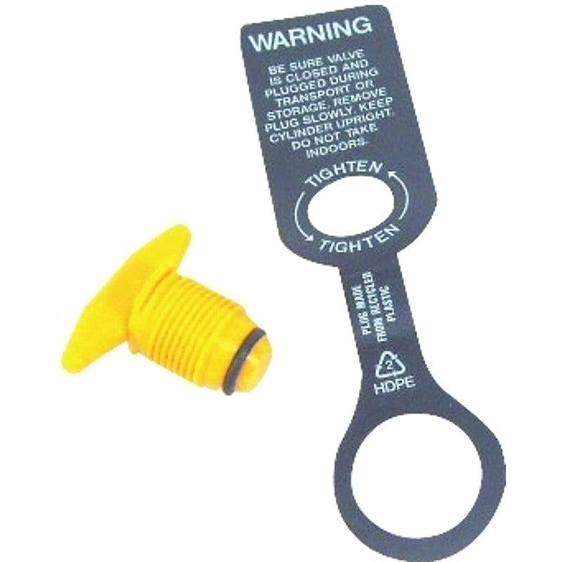 US Hardware RV-522C Propane Valve Plug, HDPE