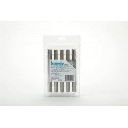 Laurey 59902 Cabinet Pull, Steel, Satin Nickel