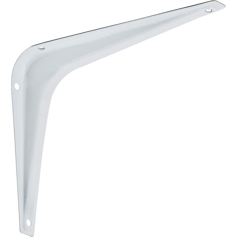 National Hardware 211BC Series N218-885 Shelf Bracket, 100 lb, 6 in L, Steel, White (Pack of 20)