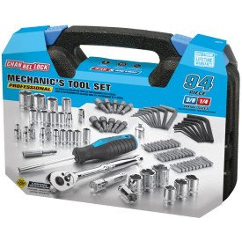 Channellock 39070 Mechanic's Tool Set, 94-Piece