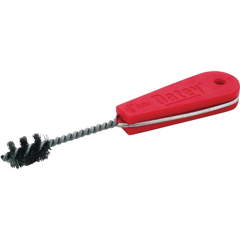 Oatey 31327 Fitting Brush, 5 in OAL, Steel Bristle, 1-1/2 in L Brush, Plastic Handle