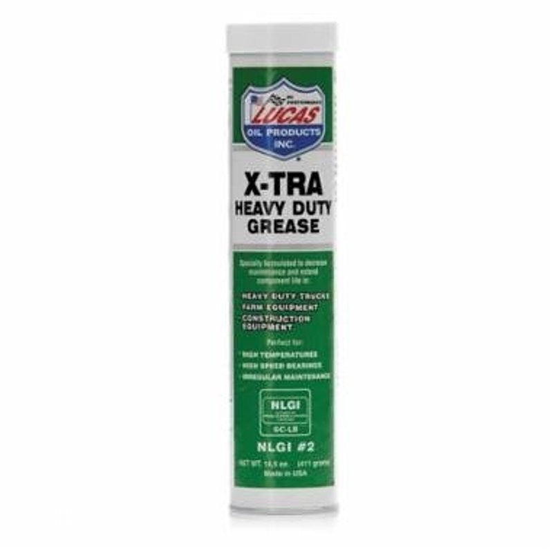 Lucas Oil 10301 Heavy-Duty Grease, NLGI #2, 14.5 oz, Green