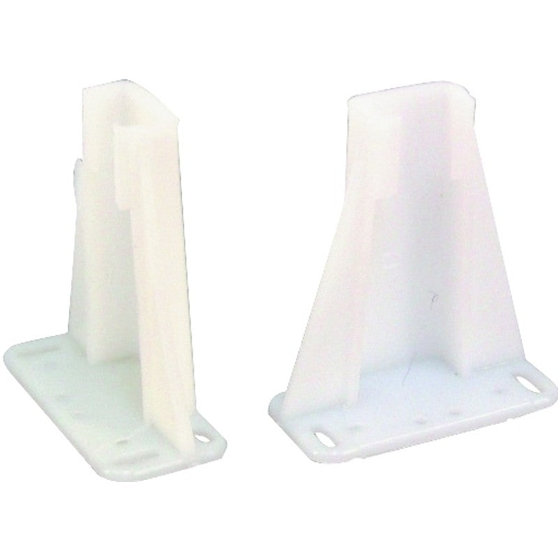 US Hardware WP-1006C Drawer Socket, Plastic, White