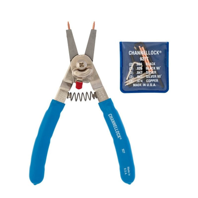 Channellock 927 Retaining Ring Plier, 8 in OAL