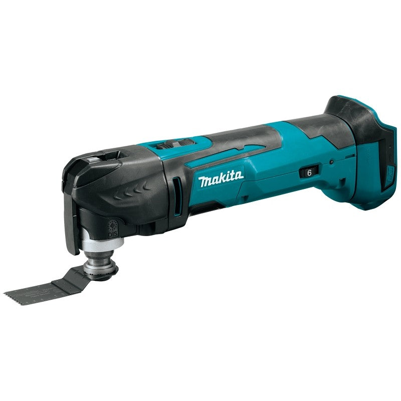 Makita XMT03Z Oscillating Multi-Tool, Tool Only, 18 V, 3 Ah, 6000 to 20,000 opm, 3.2 deg Oscillating