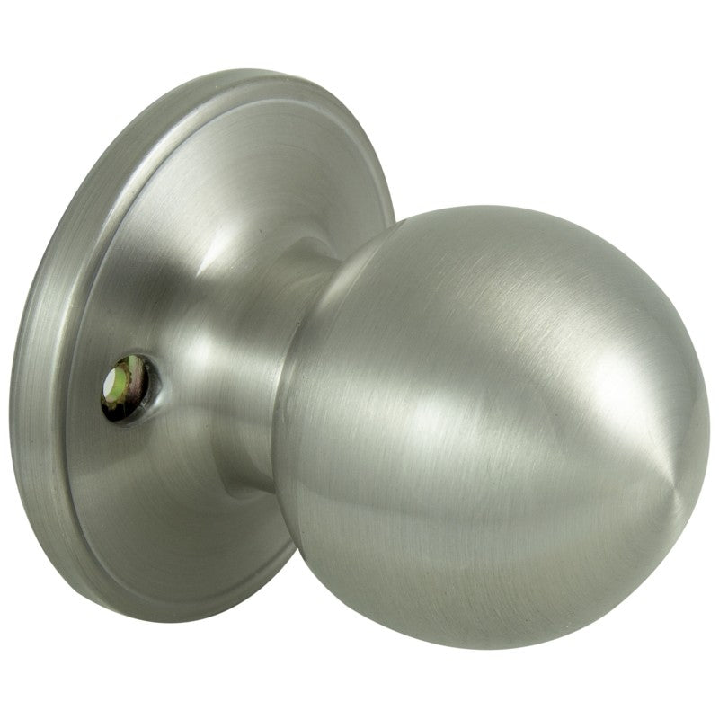 ProSource T3P40V-PS Dummy Knob, T3 Design, 1-3/8 to 1-3/4 in Thick Door, Stainless Steel, 65.7 mm Rose/Base