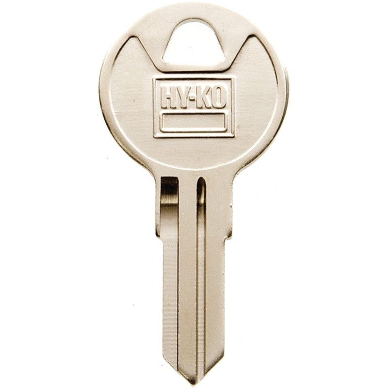 Hy-Ko 11010TM15 Key Blank, Brass, Nickel, For: Trimark Cabinet, House Locks and Padlocks, TM15 Key Number (Pack of 10)