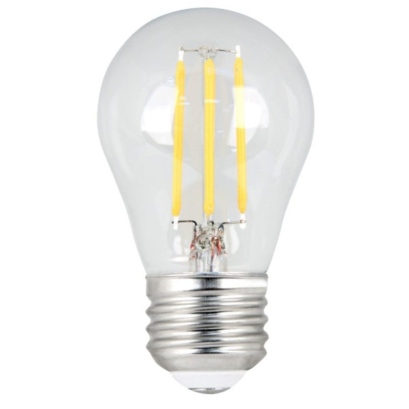 Feit Electric BPA1540/950CA/FIL/2 LED Bulb, General Purpose, 450 Lumens, 5 W, A15 Lamp, 40 W Equivalent, E26 Lamp Base