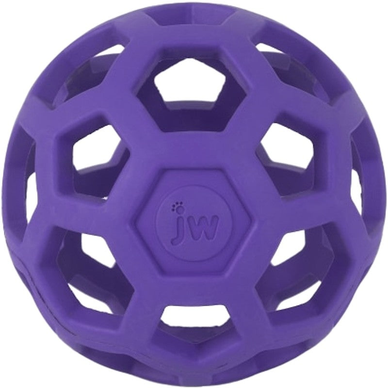 JW Hol-ee Roller 43111 Dog Toy, M, Ball, Rubber, Assorted