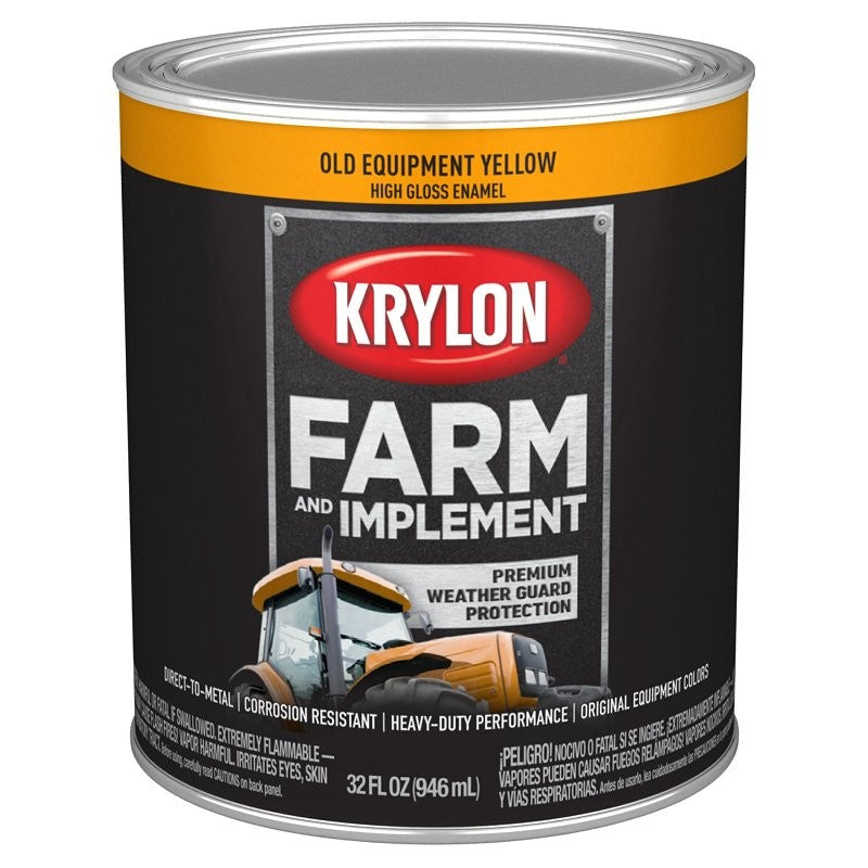 PAINT HG OLD EQUIPMENT YEL 1QT (Pack of 2)