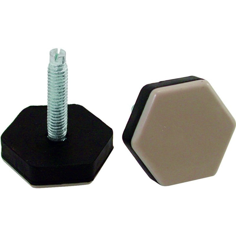 Shepherd Hardware 9468 Furniture Glide, PTFE, Beige