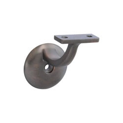 Single Hole Round Handrail Bracket Antique Bronze (POS)
